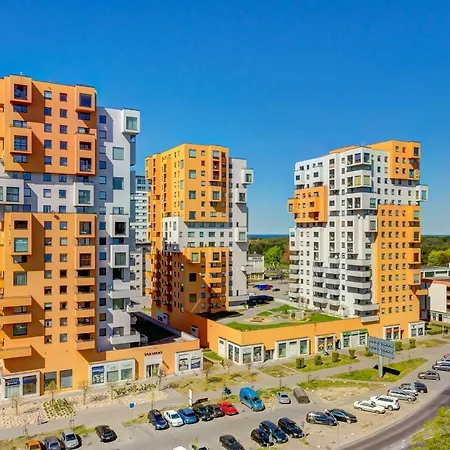 شقة Horyzontalny Apartament Nad Morzem غدانسك